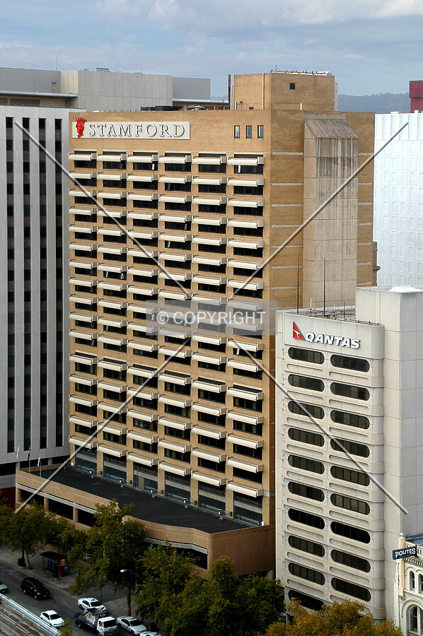 Elevated view from the northwest