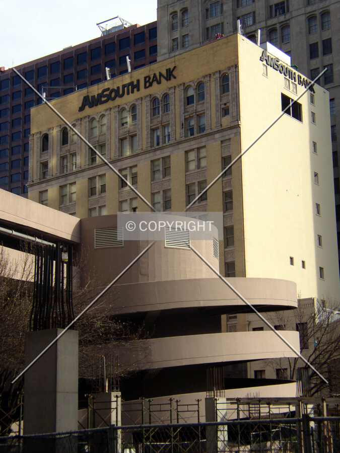 Looking southeast from Gravier Street