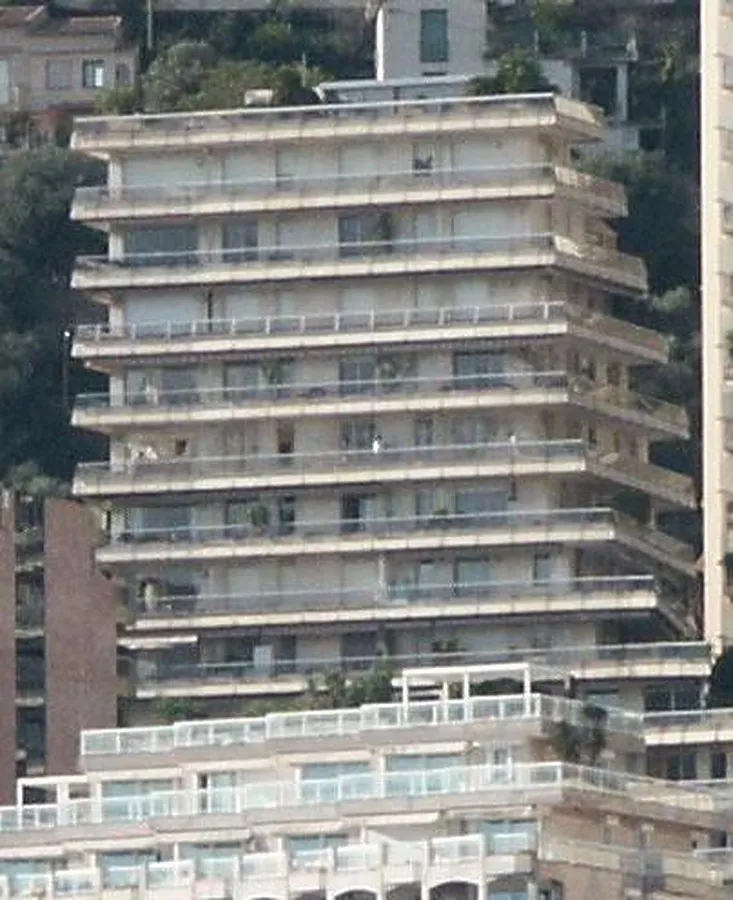 Distant view from Monaco-Ville