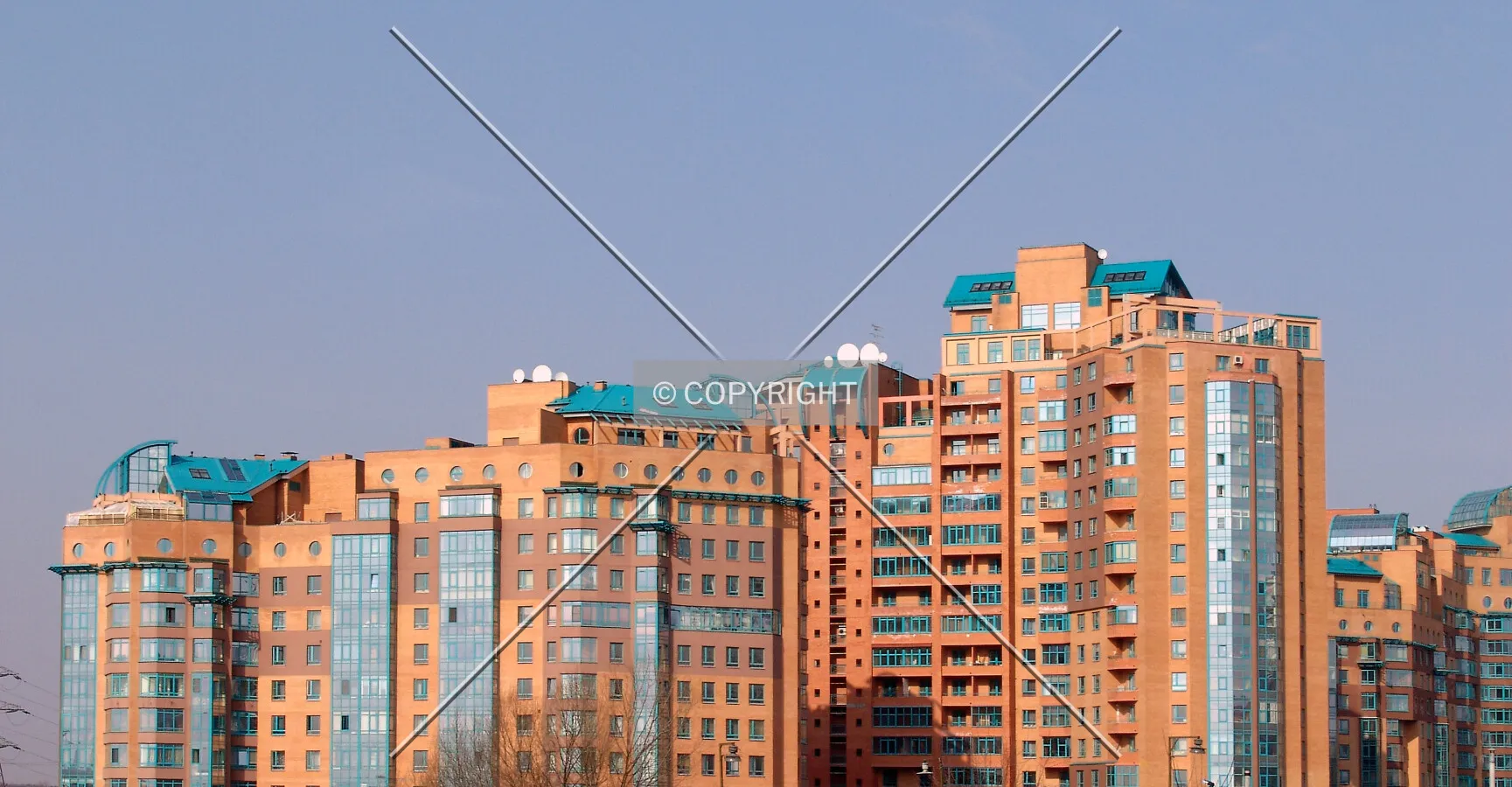 The upper floors