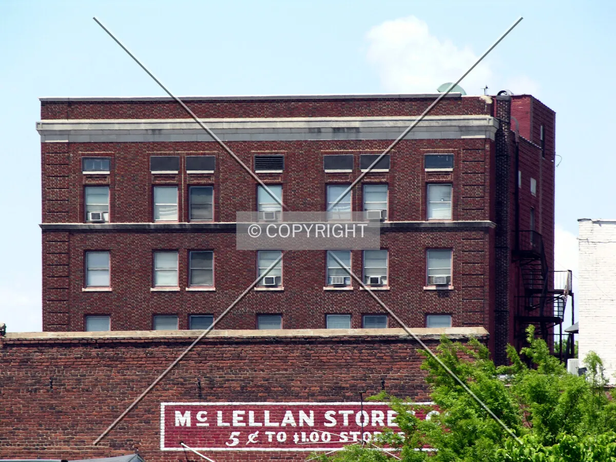Upper floors from the south