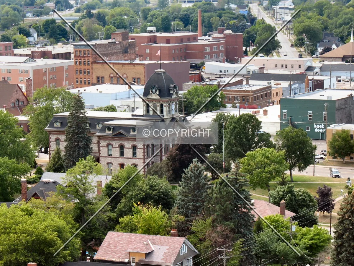 View to the southwest from the Tower of History