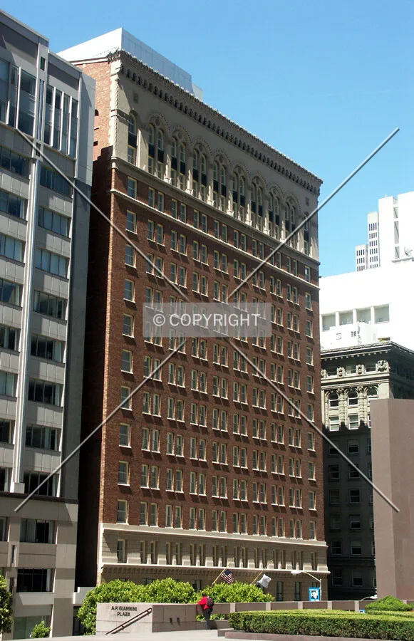 View from the southwest across the Bank of America Plaza