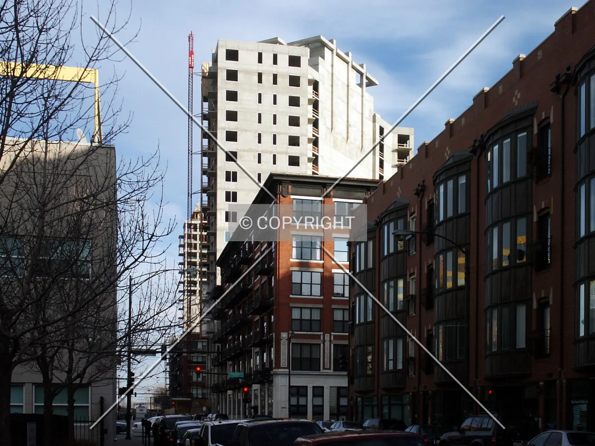 Looking east on 16th Street