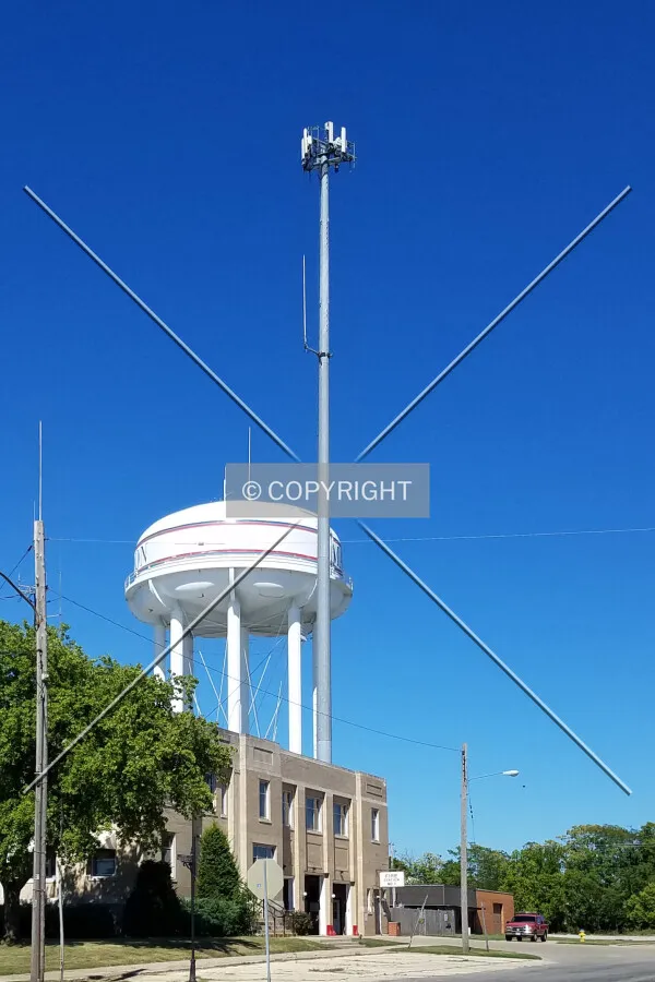 View from the southwest; July 29, 2017