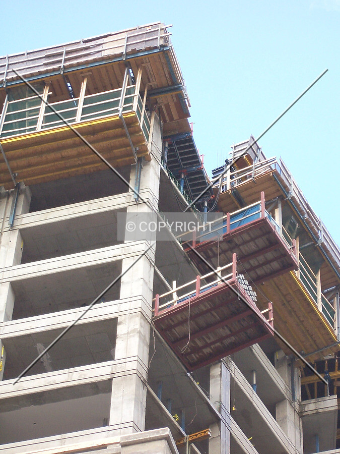Top of the southwest corner