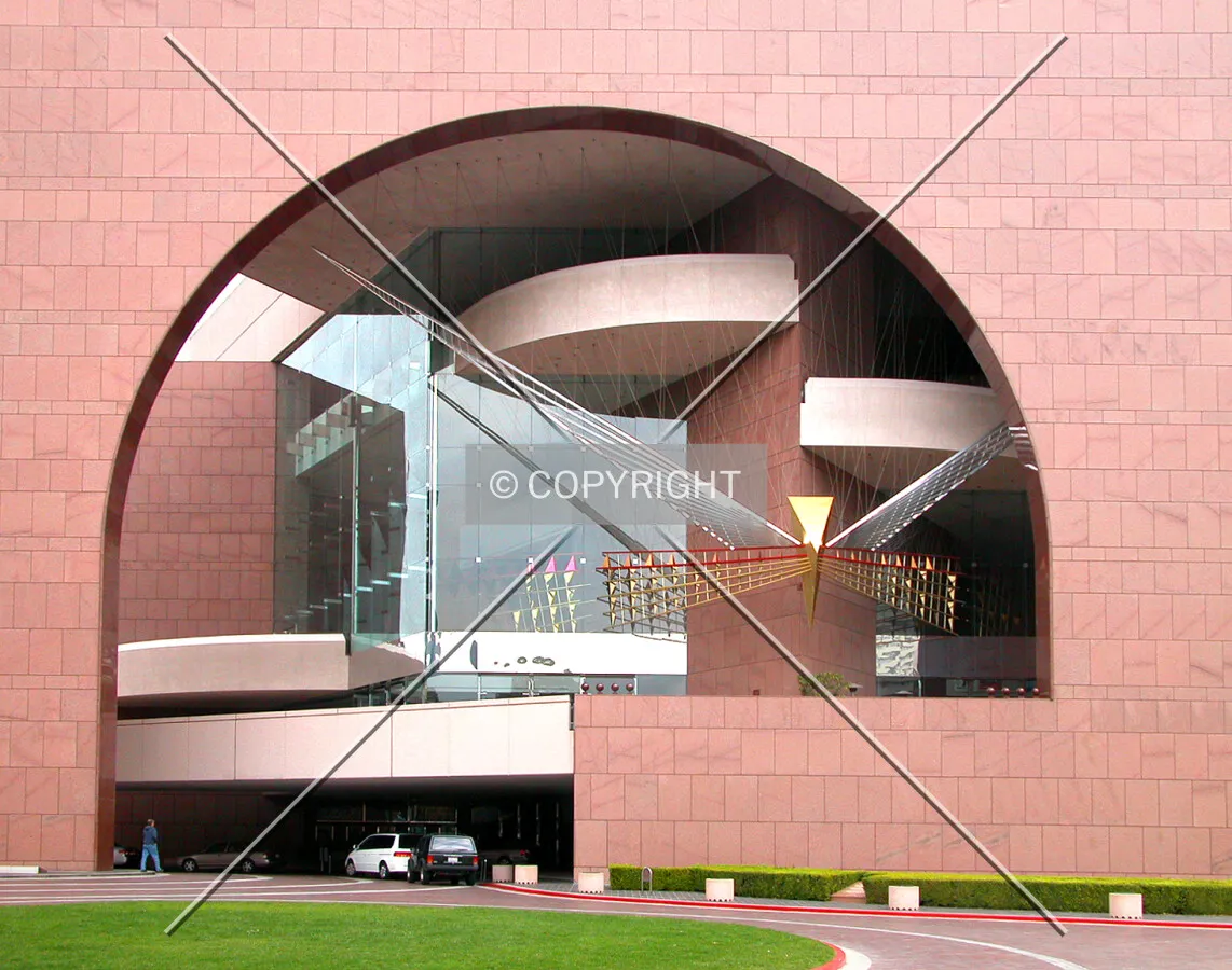Archway on west facade