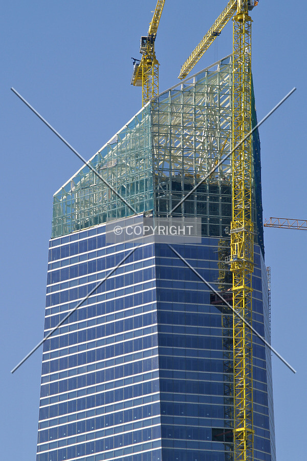 Top floors seen from Chamartin train station