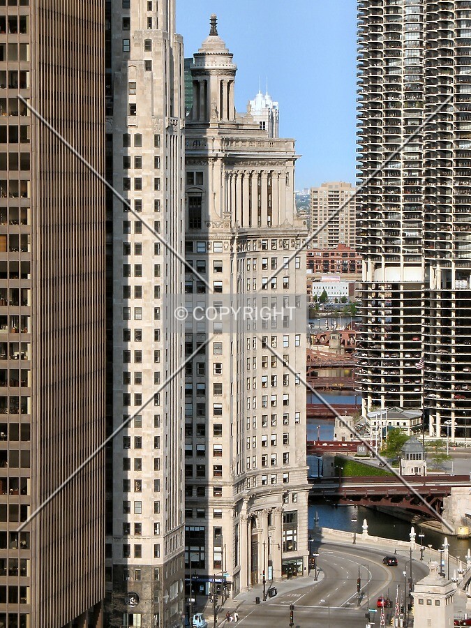 View to the southwest from the 29th floor of the Sheraton Hotel & Towers