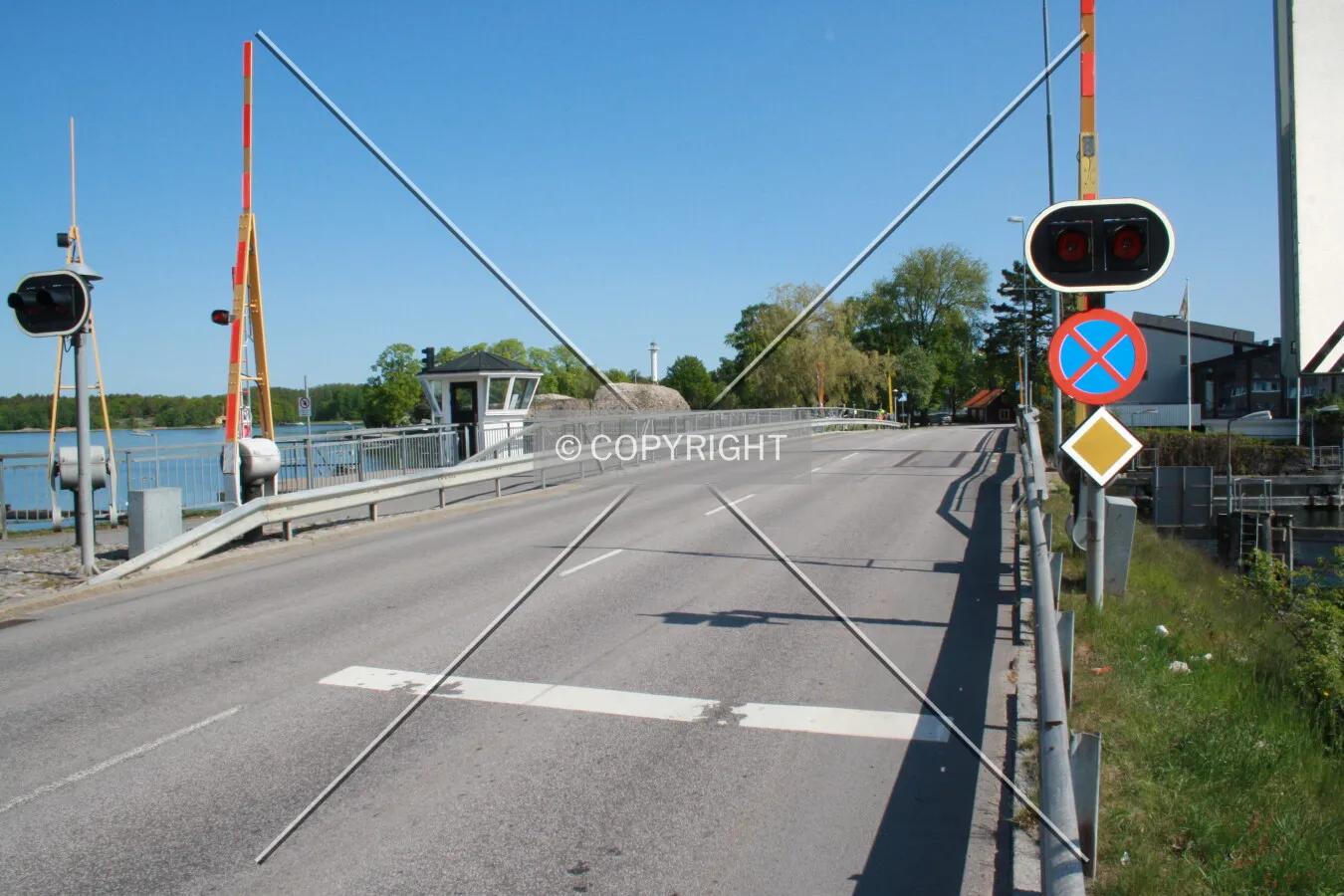 Movable bridge in Västervik
