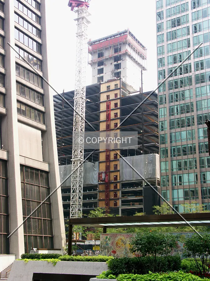 Looking east from Bank One Plaza