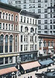 Vintage view from the southeast