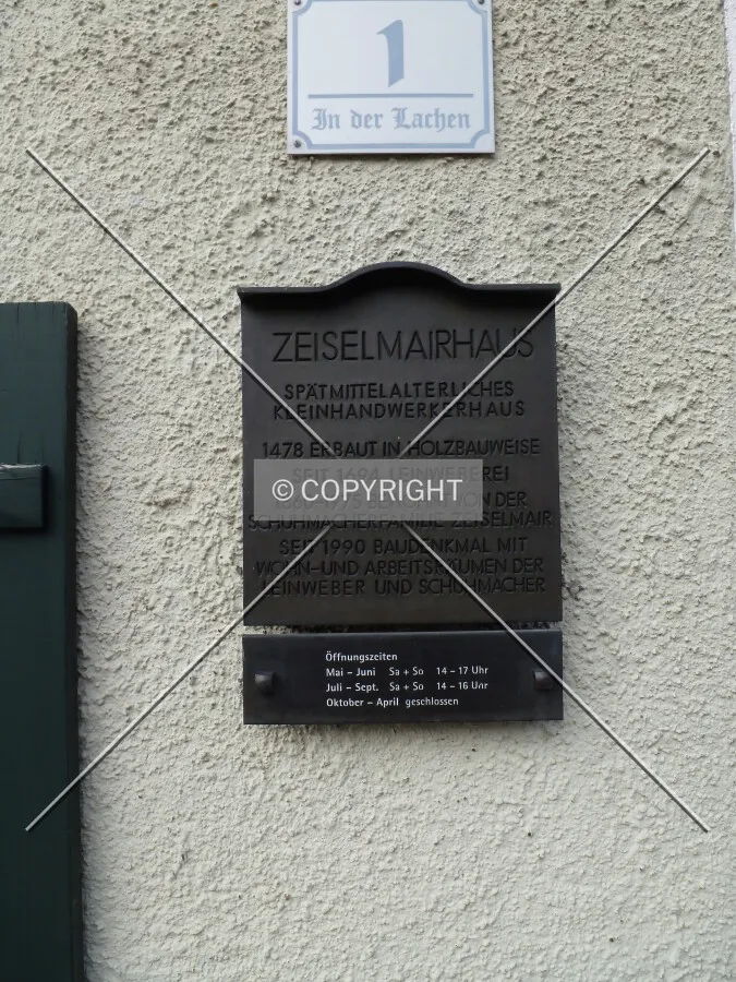 Sign on Zeiselmairhaus