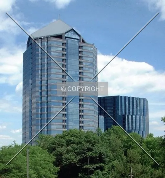 West facade, 8400 Tower behind