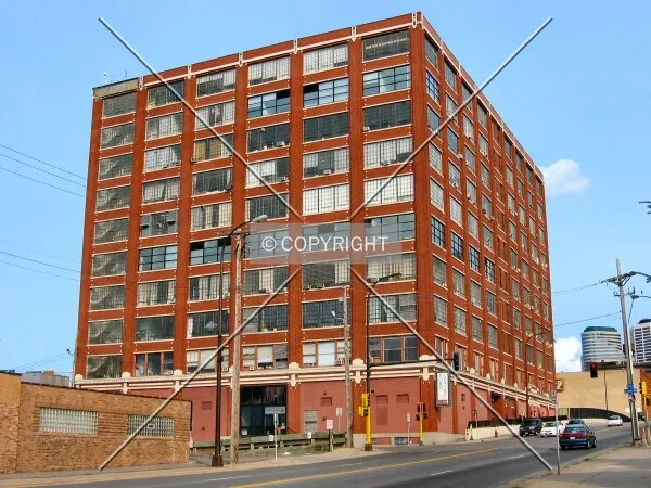 View to the east along 5th Street North