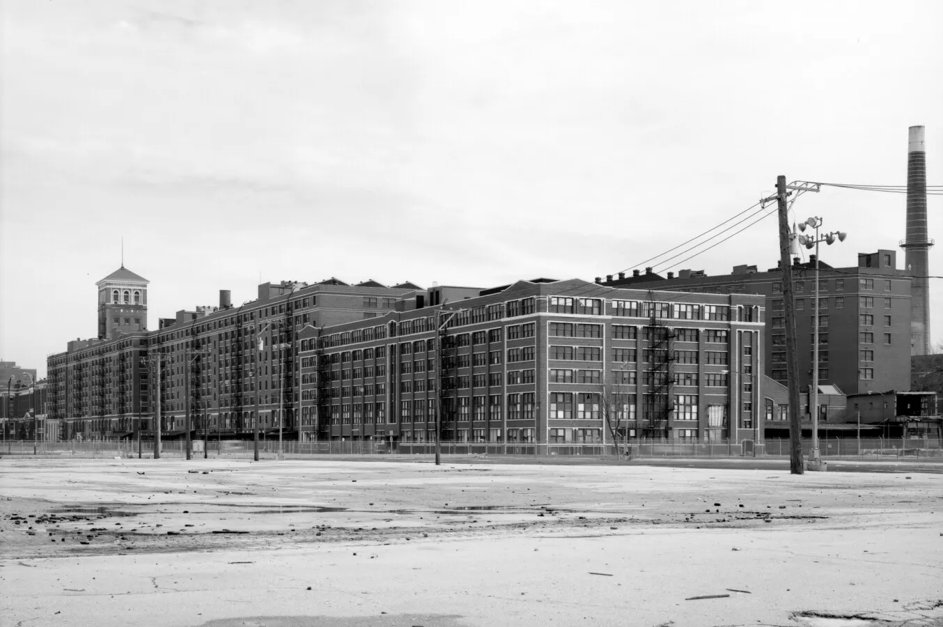 Vintage view from the northwest