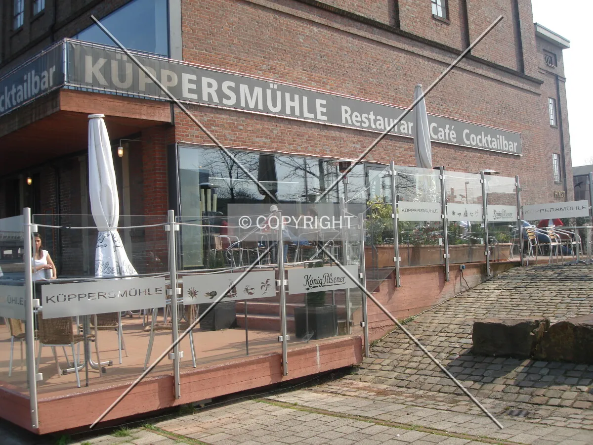 Küppersmühle restaurant