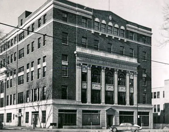 Vintage view from the southeast