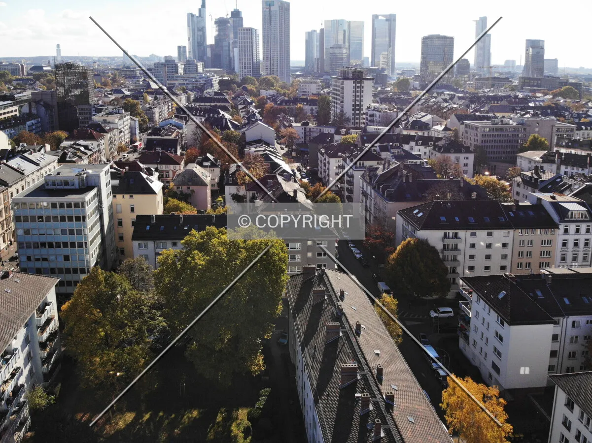 Buildings in Frankfurt-Westend at Reuterweg