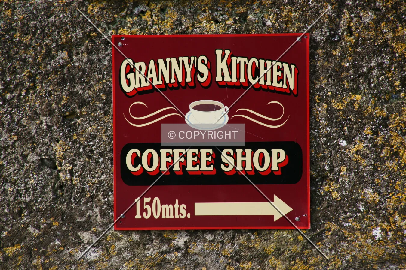 Sign to Granny's Kitchen