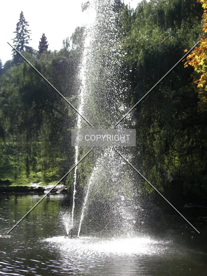 Fountain at Stryis'kyi Park