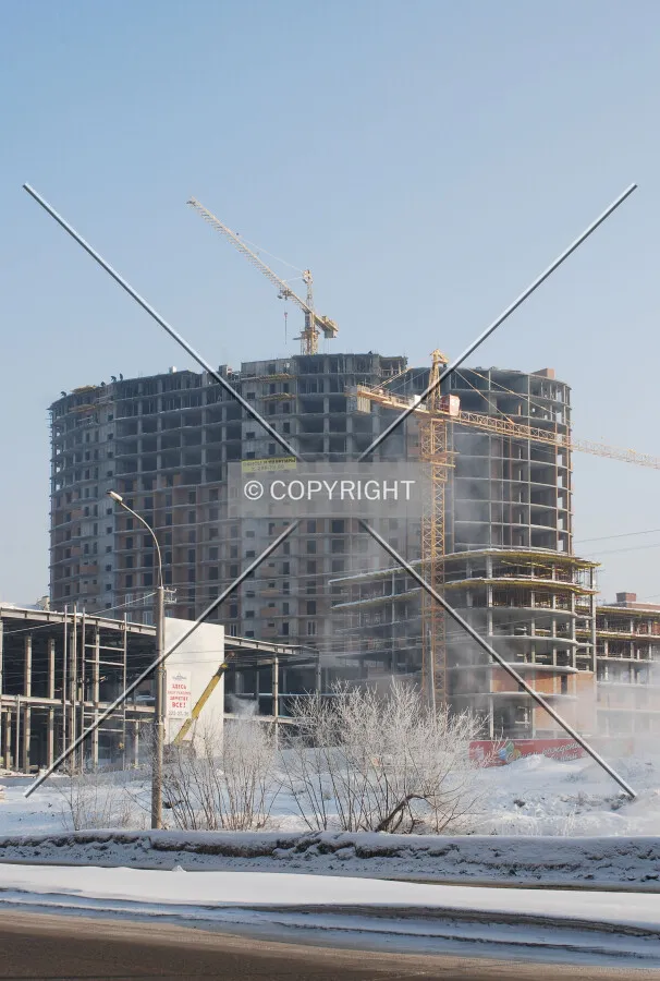 View from Kamenskaya Magistral
