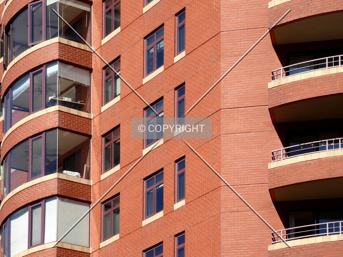 Southeast corner detail