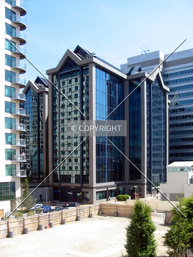 View from South Quay DLR Station