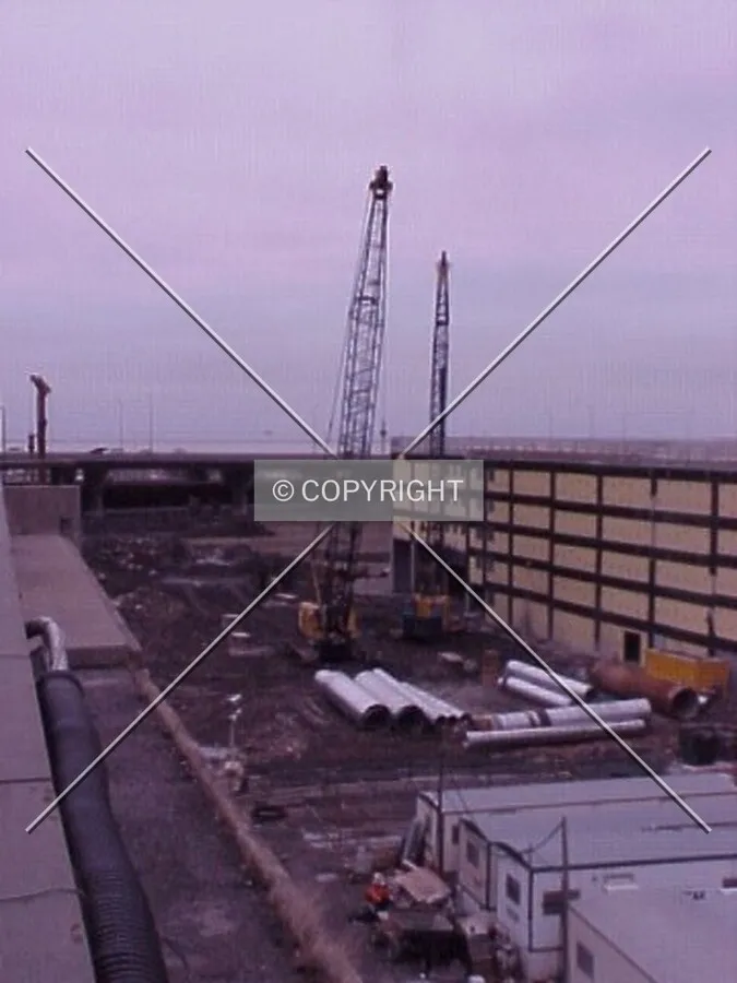 The beginning of construction
