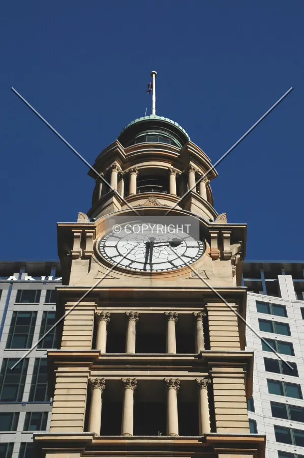 North side of the clock tower