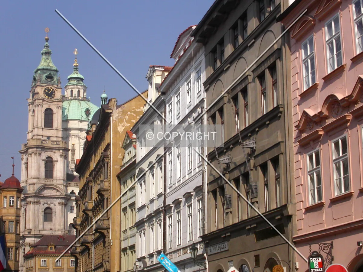 Mostecka Street in Lesser Town