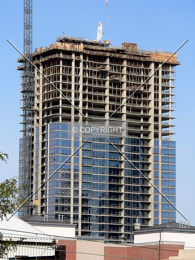 View to the northwest from Lake Shore Drive