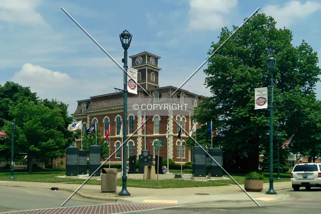 View from the southwest; May 31, 2014