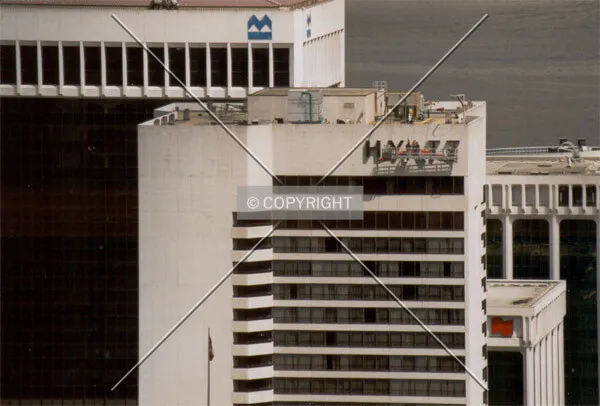 Top of the building; as seen from One Wall Centre