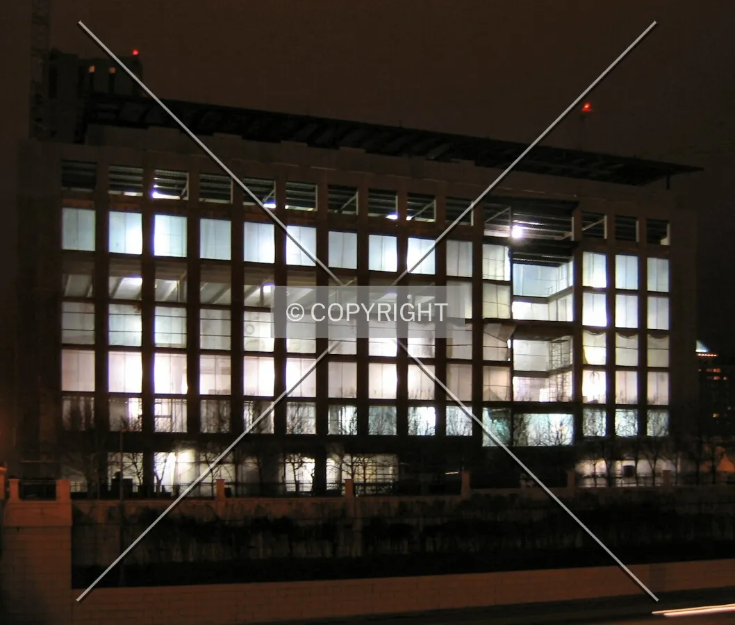 Night view from 12th Street