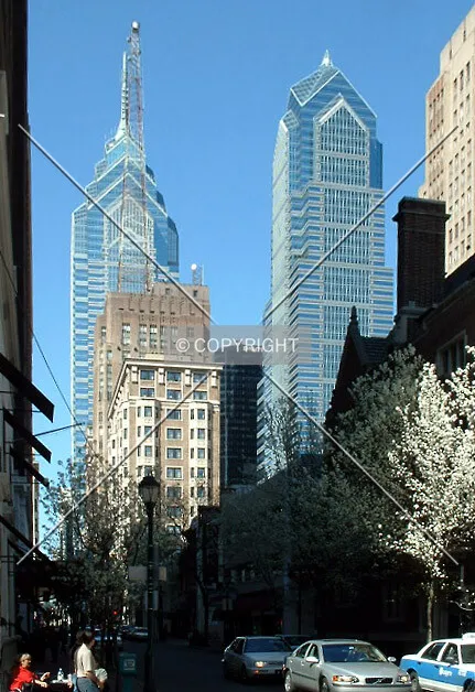 View from the south along 17th Street