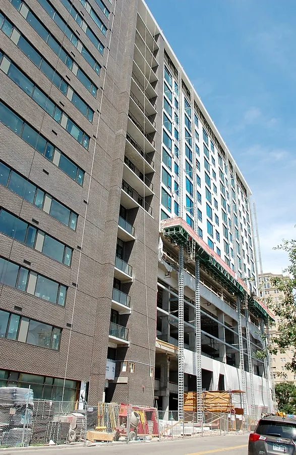 View from the southeast