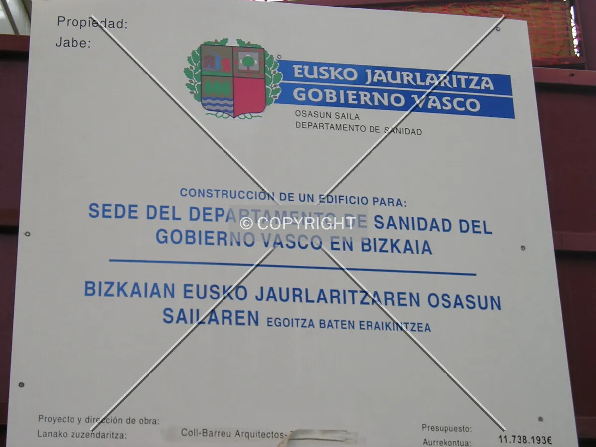Construction sign