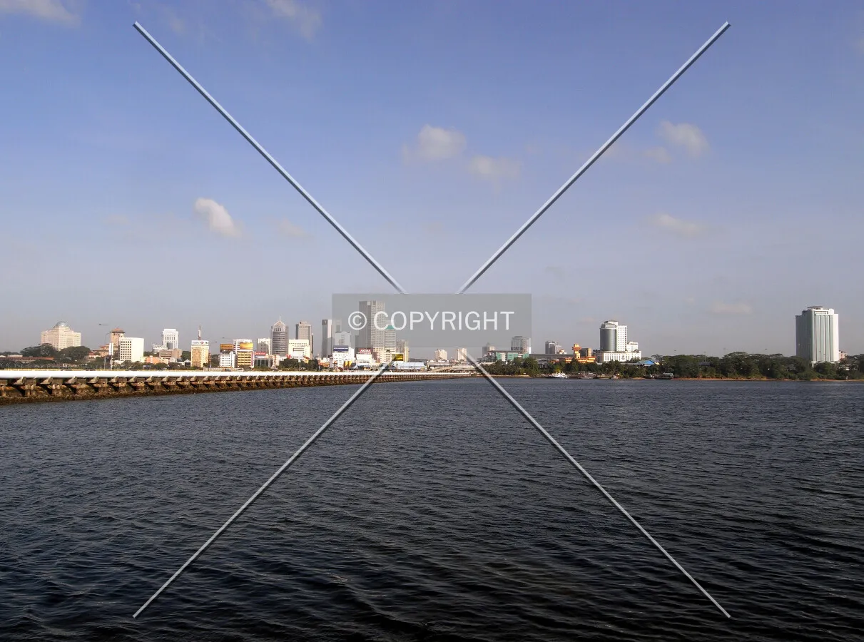 View from Admiralty Drive in Singapore
