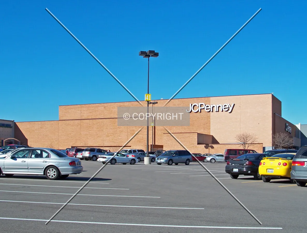 JCPenney from the southeast; January 24, 2008