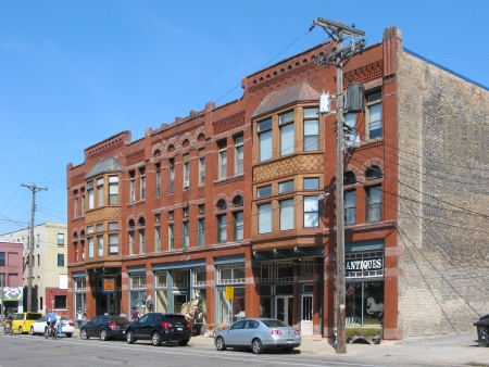 View to the northeast across 5th Street NE