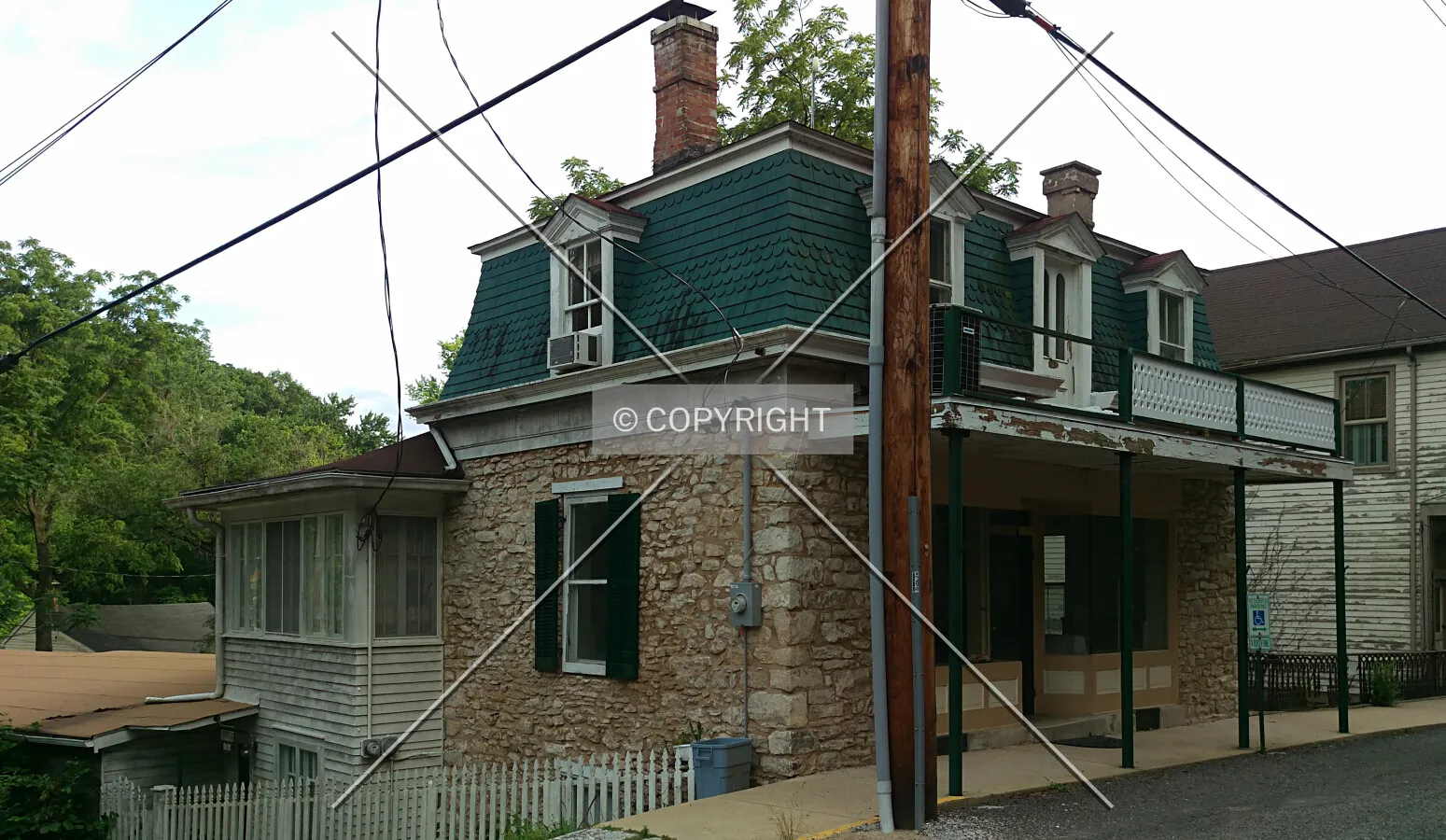 View from the northwest; June 23, 2015