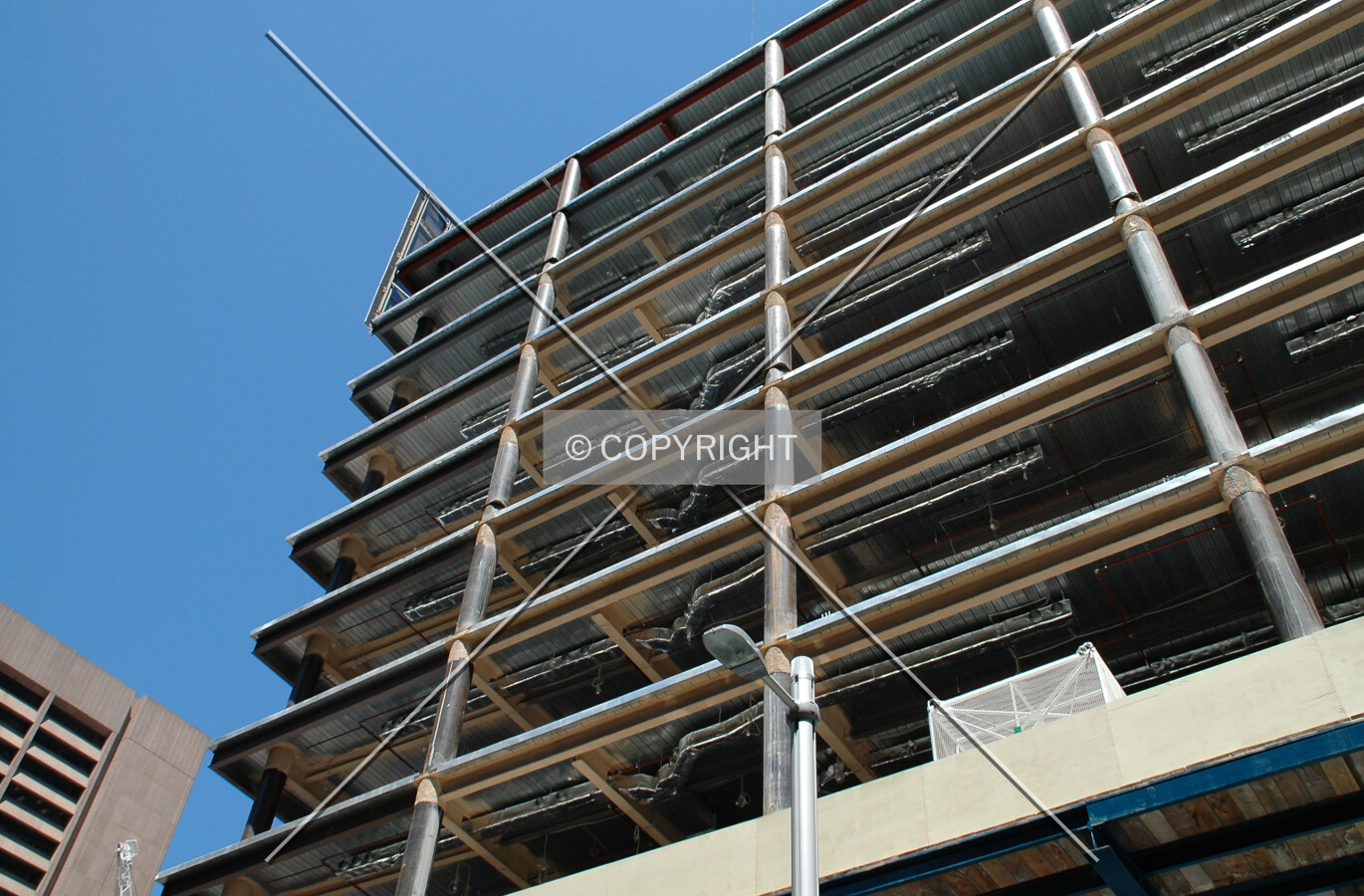 Looking up the east side from Pitt Street