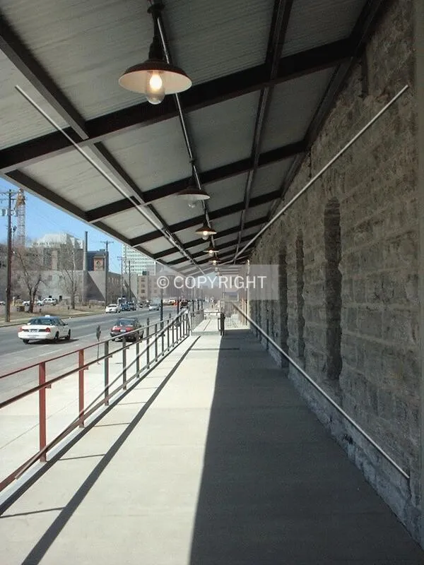 2nd Street entrance porch