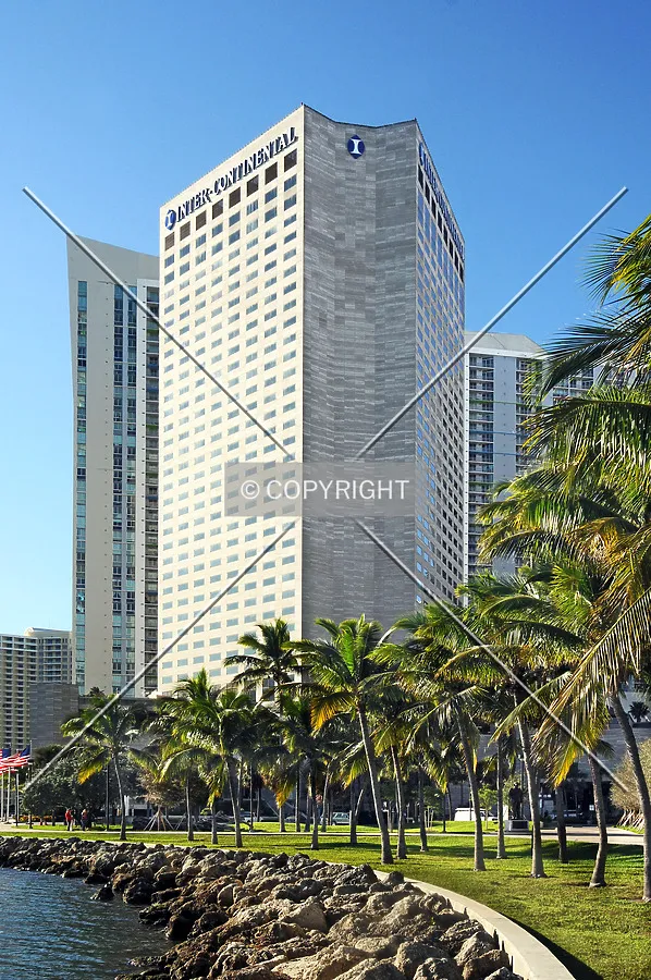 View from the north along Bayfront Park