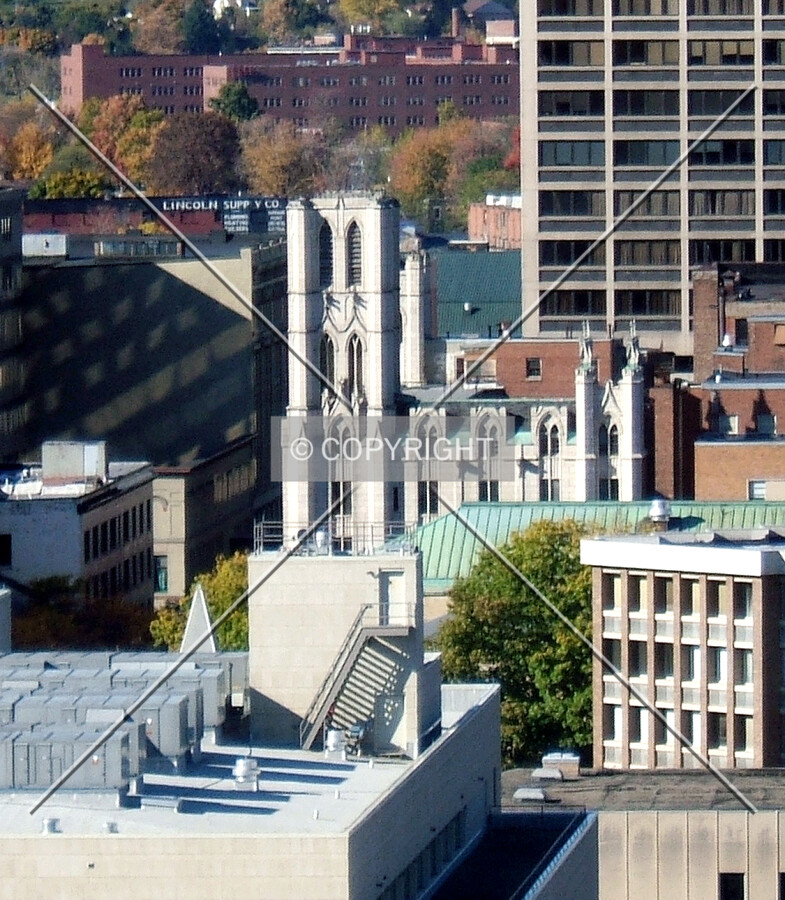 View from the northeast