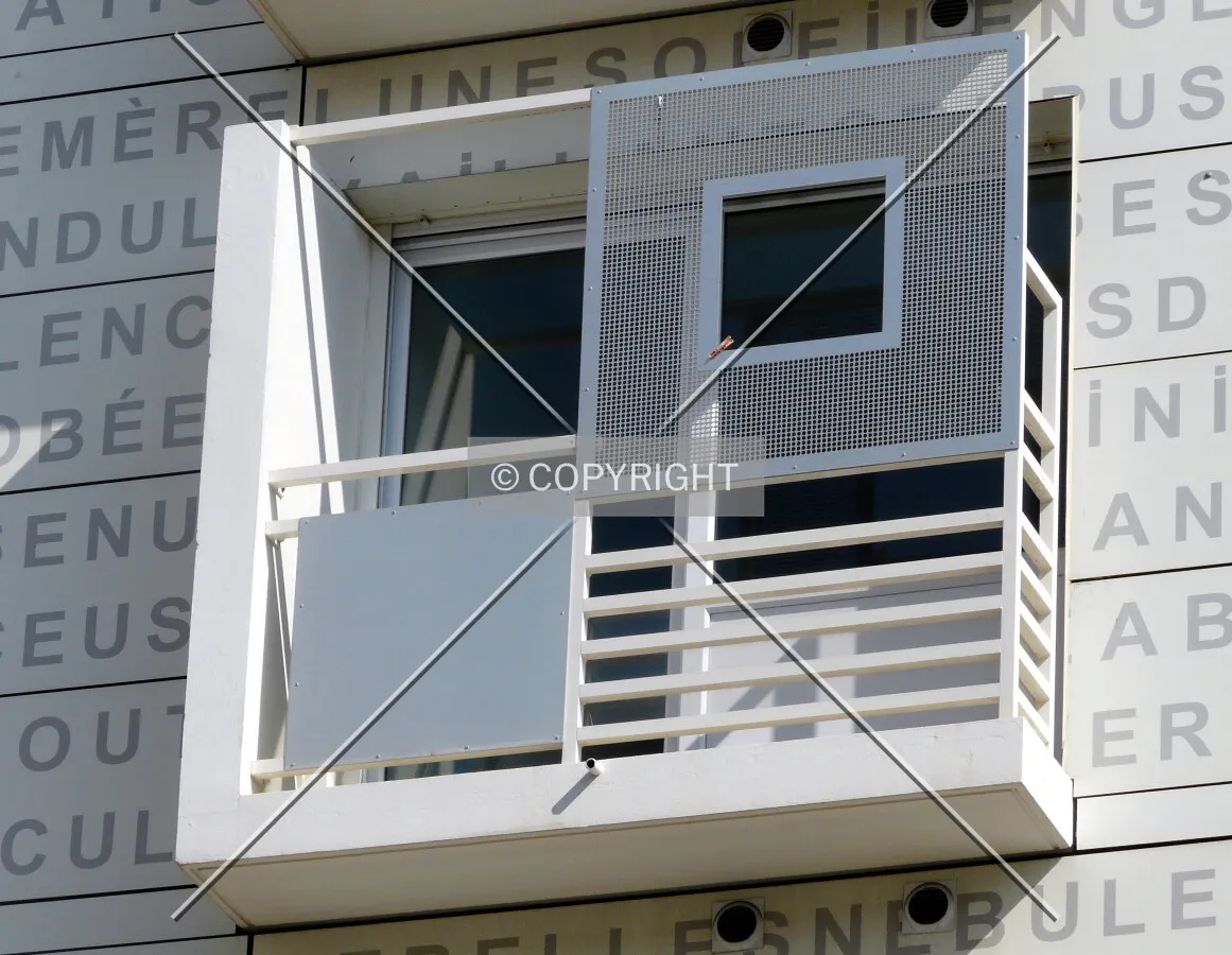 Detail of a balcony