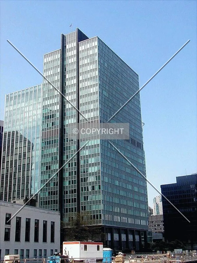 View from Burrard Street across from Waterfront Centre