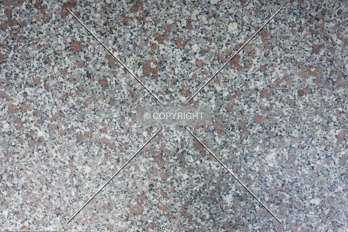A granite floor