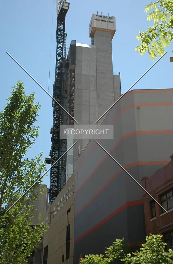 View to the north from Kent Street